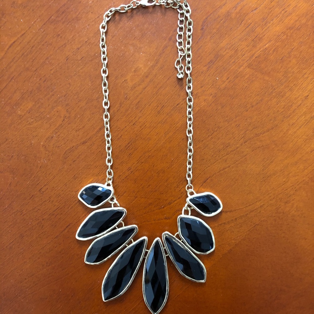 Black and Gold Necklace